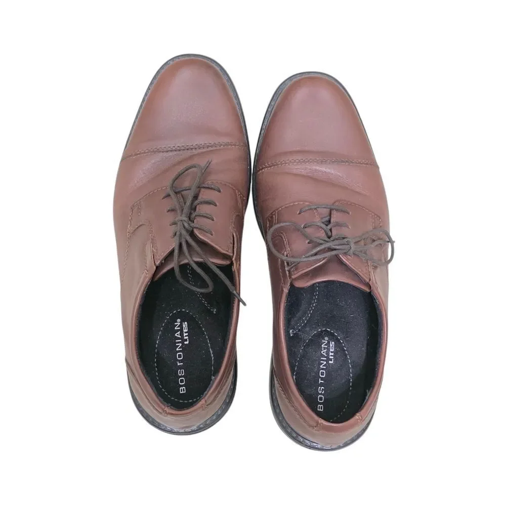 Classic Brown Bostonian Lites Men's Dress Shoes